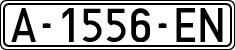 License plates of Spain, 1971 year series