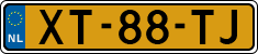 License plate of the Netherlands, Cars