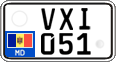 License plate of Moldova, Cars (2015)