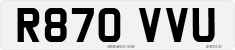 License plate of the United Kingdom, 1983 year system