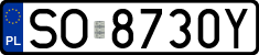 License plates of Poland, Regular car plates