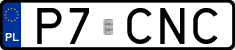 License plates of Poland, Vanity Plates