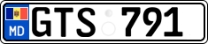 License plate of Moldova, Cars (2015)