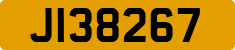 License plate of Jersey, Regular plates (J123456)