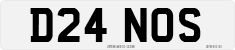 License plate of the United Kingdom, 1983 year system