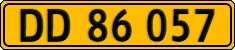 License plate of Denmark, Commercial vehicles