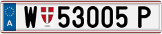 License plate of Austria, Regular plates