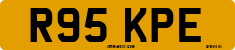 License plate of the United Kingdom, 1983 year system