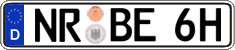 German license plate, Plates for oldtimers (type 