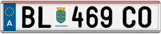 License plate of Austria, Regular plates