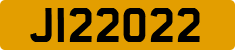 License plate of Jersey, Regular plates (J123456)