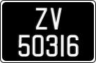 License plate of Ireland, Oldtimers