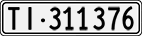 License plate of Switzerland, Cars