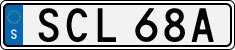 License plate of Sweden, Regular plates