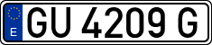 License plates of Spain, 1971 year series