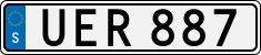 License plate of Sweden, Regular plates
