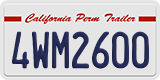 California, Trailers (1AB2345)