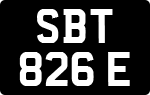 License plate of Singapore, Private owners