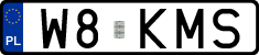 License plates of Poland, Vanity Plates
