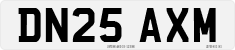 License plate of the United Kingdom, 2001 year system