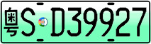 License plate of China, Electric vehicles