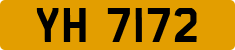 License plate of Hong Kong, AB 1234