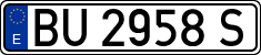 License plates of Spain, 1971 year series