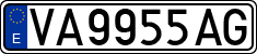 License plates of Spain, 1971 year series