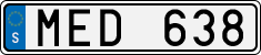 License plate of Sweden, Regular plates