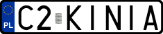 License plates of Poland, Vanity Plates