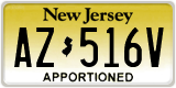 New Jersey, Specialty plates (XX-XXXX)