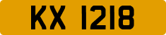 License plate of Hong Kong, AB 1234