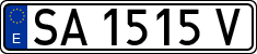 License plates of Spain, 1971 year series