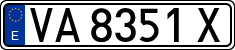 License plates of Spain, 1971 year series