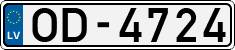 License plate of Latvia, Regular car plates