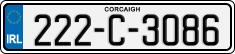License plate of Ireland, Regular plates
