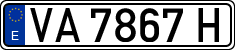 License plates of Spain, 1971 year series