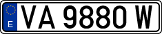 License plates of Spain, 1971 year series
