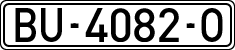 License plates of Spain, 1971 year series
