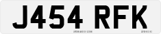 License plate of the United Kingdom, 1983 year system