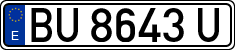 License plates of Spain, 1971 year series