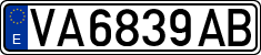 License plates of Spain, 1971 year series