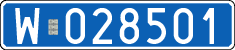 License plates of Poland, Diplomatic