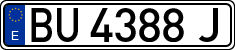 License plates of Spain, 1971 year series