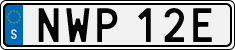 License plate of Sweden, Regular plates