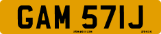 License plate of the United Kingdom, 1963 year system