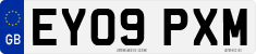 License plate of the United Kingdom, 2001 year system