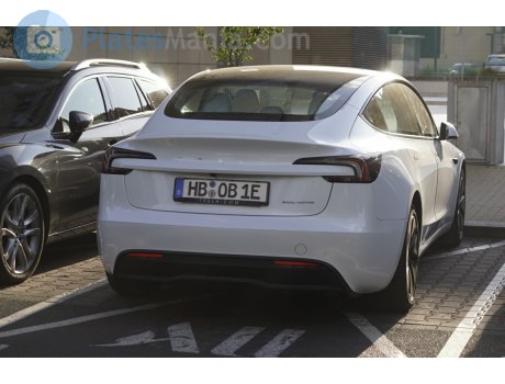 HB OB 1 E, Tesla Model 3