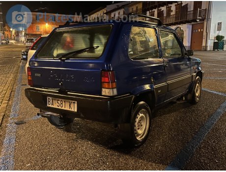 BA 581 KT, FIAT Panda