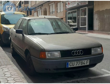 CU 7784 F, Audi 80